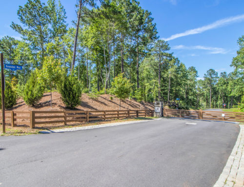 Landscape and Gated Entry Set the Stage for Kennebec